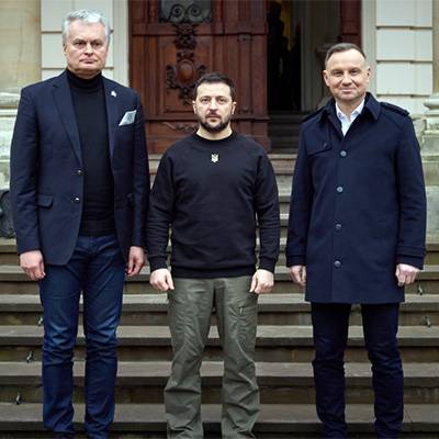 President of Ukraine, President of Poland, President of Lithuania, Lviv, 2023