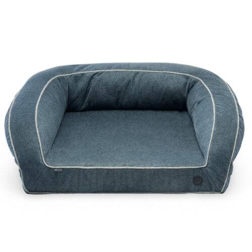 Диван для крупних котів і собак Sleeper від Harley and Cho різних розмірів (синій)