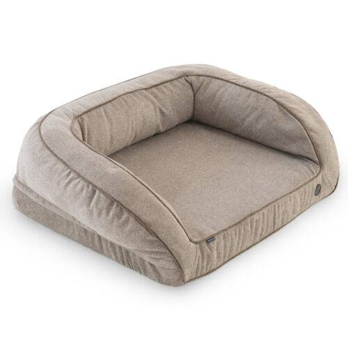 Диван для крупних котів і собак Sleeper від Harley and Cho різних розмірів (бежевий)