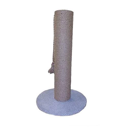 Scratching post gray, 53 cm high