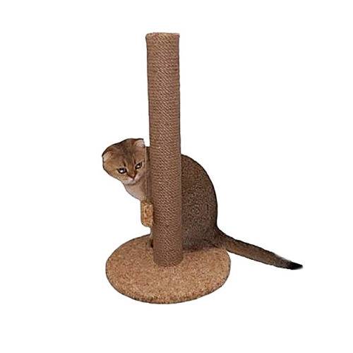Scratching post light brown, 53 cm high