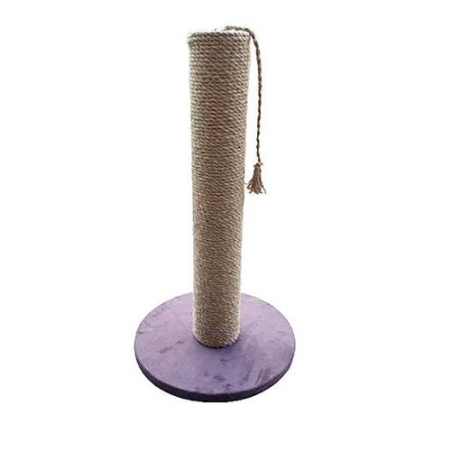 Scratching post purple, 53 cm high