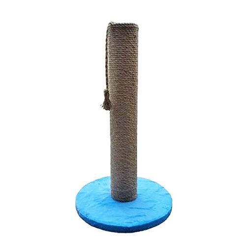 Scratching post blue, 53 cm high