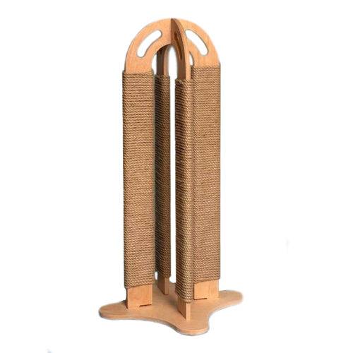 Vertical scratching post for small kittens with 4 posts 70 cm