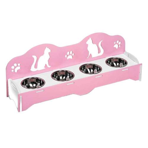Годівниця для кошенят і цуценят на 4 миски