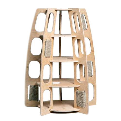 Тумба з лежанками і дряпками для котів