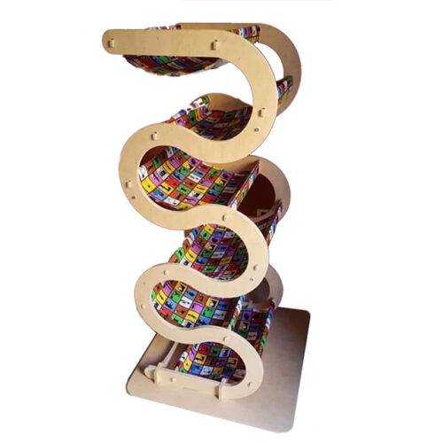 Гамачок "Змійка" для декількох кошенят на 6 поверхів