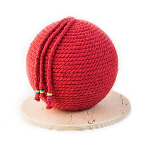 Red scratching post