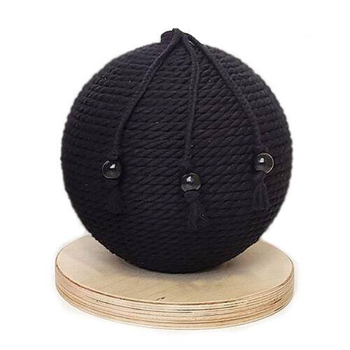 Black scratching post