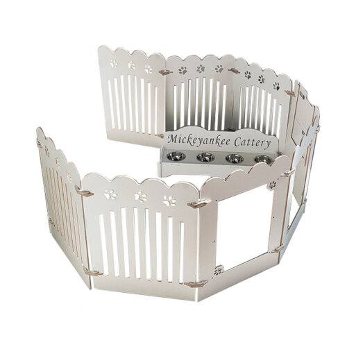 Ясла-трансформери 100*100 см білі