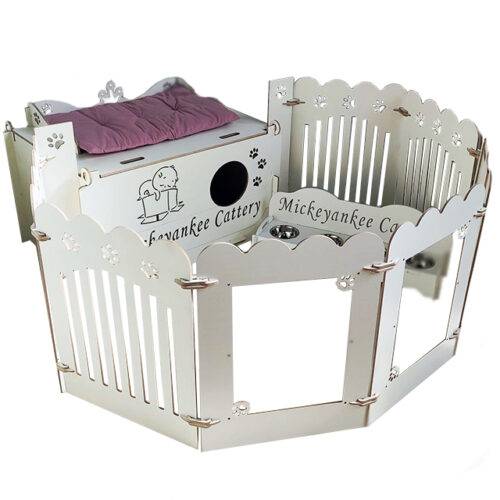 Ясла-трансформер 100*100 см білі із материнським боксом