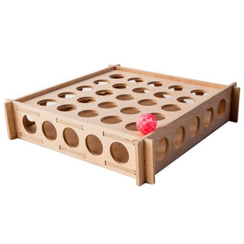 Інтелектуальна розвиваюча іграшка для котів "Більярд"