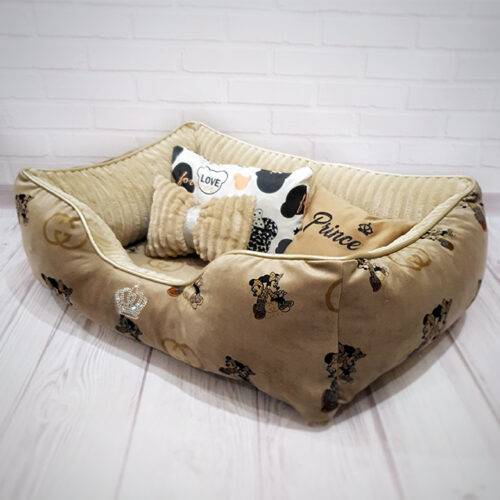 Bed for dogs and cats 50*70 cm with Mickey Mouse