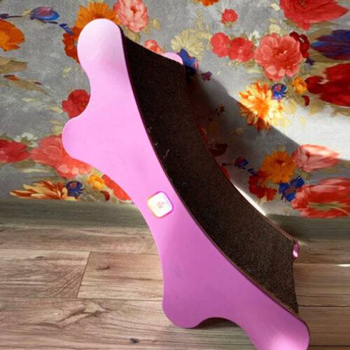 Scratching post for cats pink