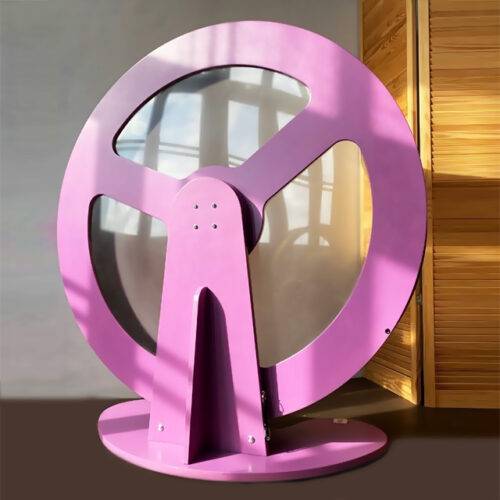 Running Wheel for Cat Purple with Transparent Wall (Choose the Size)