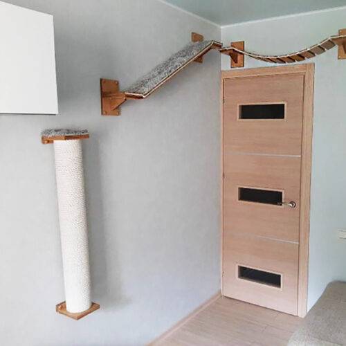 Wall scratching board (height selectable)