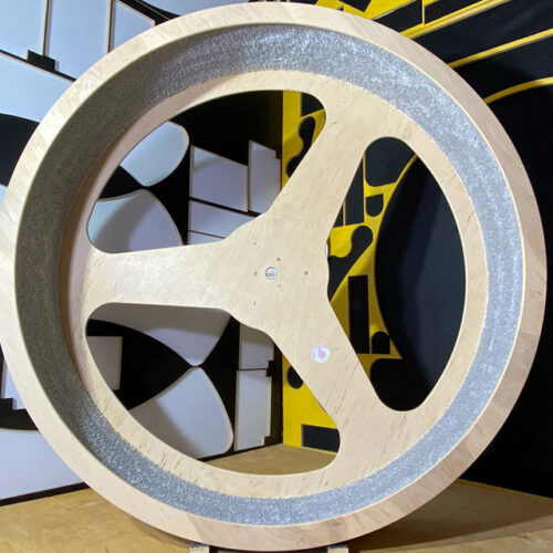 Wall-Mounted Cat Treadmill in Natural Color (Choose the Size)