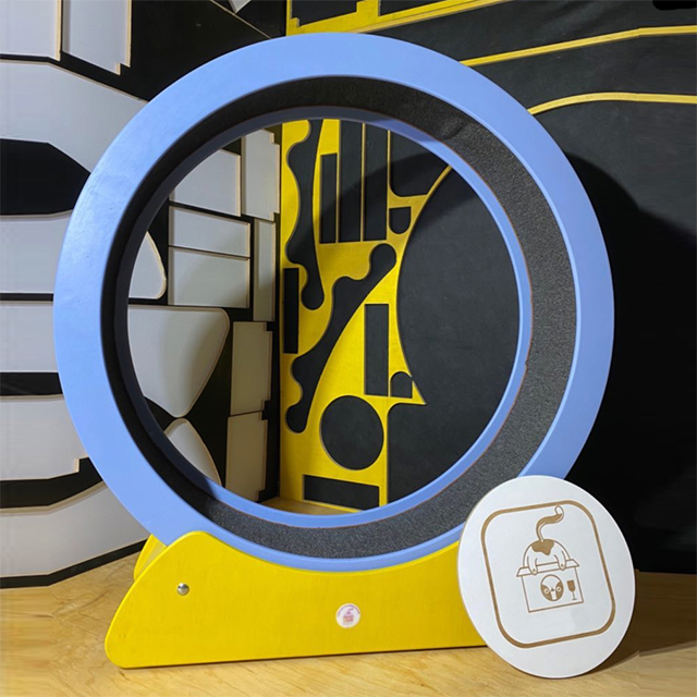 Wall-Mounted Wheel for Cat in White Color (Choose the Size) kolesopatriot