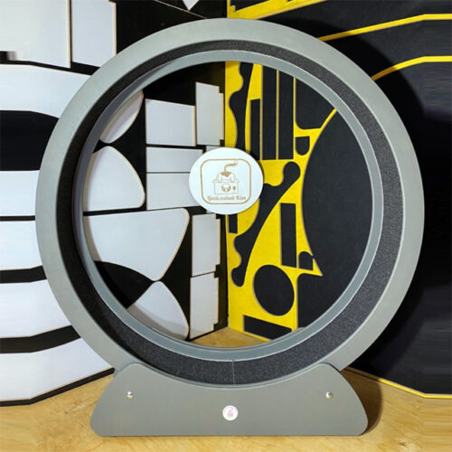 Беговое колесо для кота серое (размер на выбор) + подарок