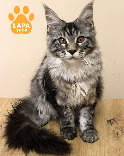 сріблясто-мармуровий мейн-кун