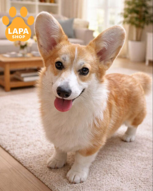 Kylie Glow — мила рудо-біла дівчинка породи вельш коргі пемброк